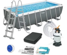 Baseinas 16 x 8 FT Power Steel BESTWAY