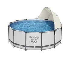 Bestway Antžeminio baseino stogelis, baltos spalvos