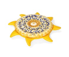 Pripučiamas žaislas BESTWAY Sunny Sicily Island, 226 x 226 cm