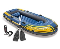 Pripučiama valtis Intex CHALENGER 3, 295 x 137 x 43 cm