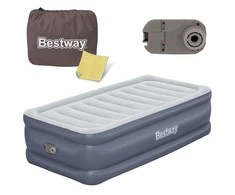 Vienvietis pripučiamas čiužinys su pompa Bestway 191x97x51 cm