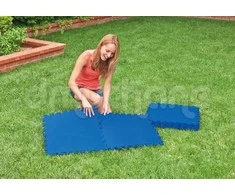 Intex Baseino grindų apsaugos, 8vnt., mėlynos spalvos, 50x50cm