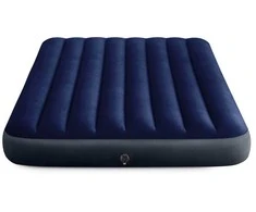 Pripučiamas čiužinys 191x137x25 cm su stūmokliniu pompa INTEX 64758