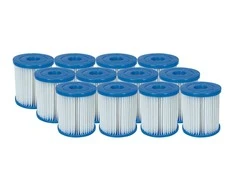 Filtras filtro siurbliui II tipo - 12 vienetų rinkinys Bestway 58094