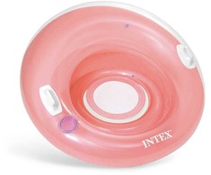 Pripučiama kėdė su rankenomis, rožinė, 119 cm, INTEX 58883