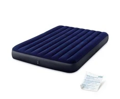 Intex Queen Size Dura-Beam oro lova, 152x203x25 cm, Mėlyna