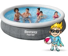„Bestway 57443“ 366 x 76 cm 4 viename sodo baseinas