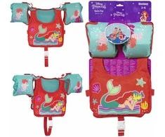 Bestway plaukimo liemenė su rankovėmis 3-6 L Little Mermaid 9101I