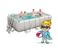 "Pool Power Steel" 404 x 201 x 100 cm BESTWAY