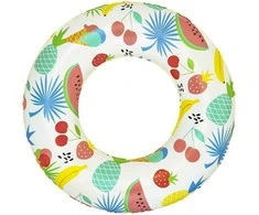 Arbūzų spalvos plaukimo ratas, 61 cm, „Bestway 36014“