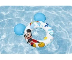 Pripučiamas ratas Bestway Mickey 9102, baltas, 760 mm