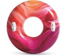 Raudonas plaukimo ratas 114 cm INTEX 56267