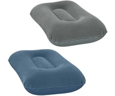 Veliūrinė pripučiama pagalvė 42 x 26 cm Bestway 67121 pilka