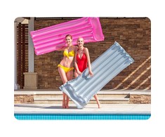 Pripučiamas plaustas Bestway 183x76 cm, įvairių spalvų