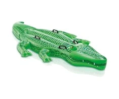 Intex Giant Gator Ride-On pripučiamas vežimėlis, 203x114 cm