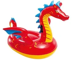 Pripučiamas plaustas INTEX Dragon 198x173cm