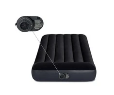 Pripučiamas čiužinys Intex Air Bed, 99x25x191 cm, juodas