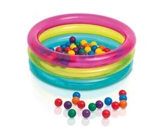 Pripučiama žaidimų aikštelė su kamuoliukais 86 x 25 cm INTEX 48674