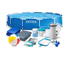 INTEX 28202 lauko baseinas su rėmu 305 x 76 cm 15in1