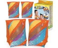 Bestway spalvingos plaukimo rankovės S/M drugeliai 32273
