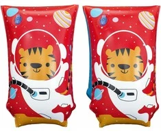 Pripučiamos plaukimo rankovės Bestway tigras 30x 15 cm, raudona