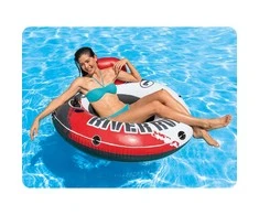 Plaukimo ratas „River Run“, 135 cm, 2 rankenos, Intex, 56825