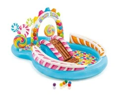 INTEX CANDY WATER ŽAIDIMŲ AIKŠTELĖ, 295 CM X 191 CM X 130 CM, 57149NP