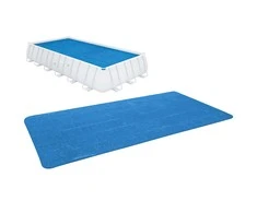 Bestway Baseino uždangalas Flowclear, mėlynas, 703x336cm, stačiakampis