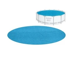Šilumą sulaikantis baseino uždangalas Bestway Flowclear, 427 cm