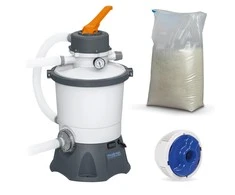 Smėlio pompa 3596 l/val. + smėlis 25 kg „Bestway“