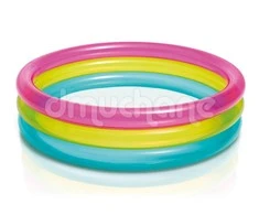 Baseinas pripučiamas INTEX Rainbow Baby Pool 86x25cm