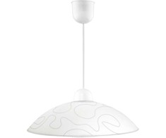 Pakabinamas šviestuvas Candellux MALIBU 40 Pakabukas 1X60W E27 Baltas