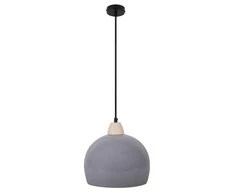 Pakabinamas šviestuvas Candellux 5531-78360, 1X60W E27, Pilkas