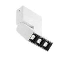 Lubinis šviestuvas GTV LED šviestuvas SIERRA 8W/840 720Lm kvadratinis baltas