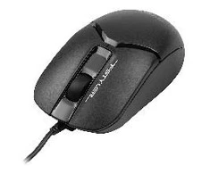 Kompiuterio Pelė - A4Tech Fstyler FG12S (Tyli), Juoda