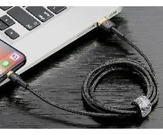 Baseus USB Iphone pakrovimo laidas | 2A/3m