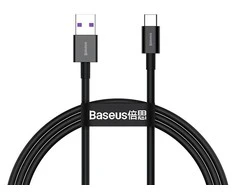 USB kabelis Baseus Superior iš USB į Type-C 66W 1.0m juodas CATYS-01