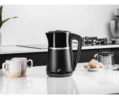Elektrinis Virdulys - LAFE CEG020 1,7L 2200W Temperatūros kontrolė Juodas