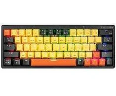 Klaviatūra Tracer GameZone Evo1 Hot SWAP 63 RGB Żółta
