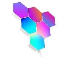 Tracer šešiakampės RGB Ambience lempos – Smart Hexagon