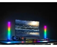 Sieninis šviestuvas TRACER Smart Desk RGB Tuya App lempų rinkinys