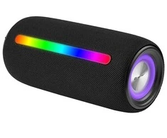Nešiojama kolonėlė Tracer Stripe TWS Bluetooth RGB, Juoda