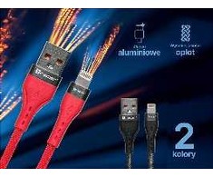 TRACER USB A - Lightning kabelis 1m BK