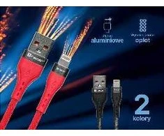 TRACER USB A - Lightning 1m RD kabelis