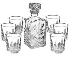 BORMIOLI Rinkinys viskiui 7dalių SELECTA