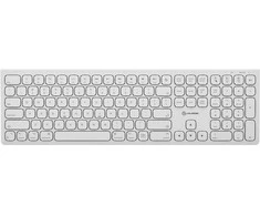 ALOGIC Echelon USB-C Rechargeable Bluetooth Full Size Klaviatūra Nordic išdėstymas - Baltas