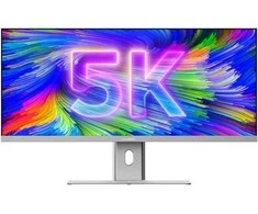 ALOGIC EDGE 40" 5K LCD Monitorius with 90W PD - Sidabrinis
