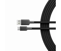 ALOGIC Elements PRO USB-A to USB-C Charging Cable - Juodas