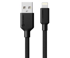 USB kabelis Alogic Alogic USB 2.0 jungiamasis kabelis A tipo - Lightning M/M 1 m, juodas