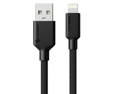 USB kabelis Alogic Alogic USB 2.0 jungiamasis kabelis A tipo - Lightning M/M 1 m, juodas
